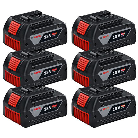 Bosch GBA 18V 4.0 Ah Kartuş Akü x6