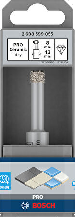 PRO Ceremic Easy Dry Elmas Uç 8*33mm