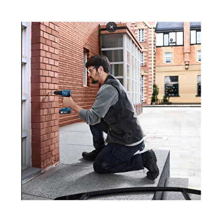 Bosch Profesyonel Gsb 185 Darbeli Çift Akülü 2X 2 Ah  Matkap +82 Parça Uç Seti 06155990N2P