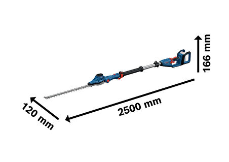Bosch GHE 18V-50 T Telekopit Çit Kesme Solo