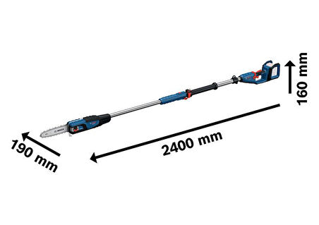 GKE 18V-25 TP Teleskopik Dal Kesme Makinesi Solo