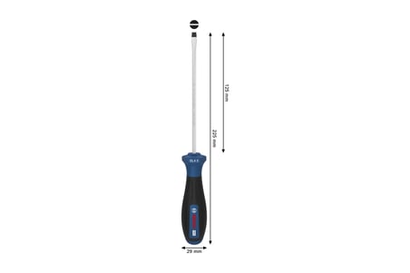 Bosch PRO Düz Tornavida SL 1.0 x 4.5 x 125 mm