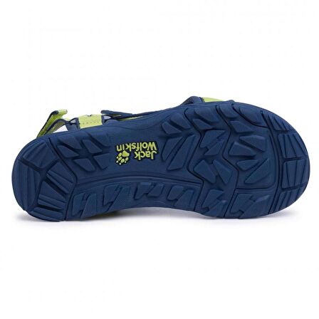 Jack Wolfskin 4040061 Seven Seas 3 K Lime/Blue Kadın Sandalet
