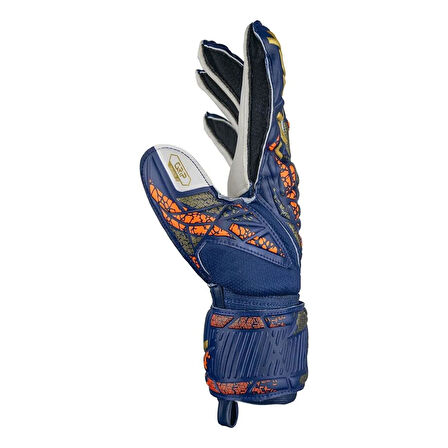 Reusch 5470815 Attrakt Grip Kaleci Eldivenleri Lacivert-Turuncu