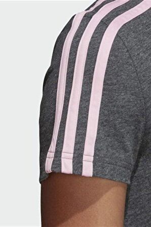 Adidas DU0632 Ess 3S Slim Tee Pamuklu Kadın Günlük Tişört