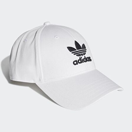 adidas Beyaz - Siyah Unisex Şapka FJ2544 BASEB CLASS TRE