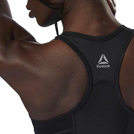 Reebok D78704 Re Tough Kadın Siyah Sporcu Sütyeni Bra