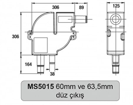 Halyard Millennium Egzoz Gaz-Su Ayrıcı MS5015