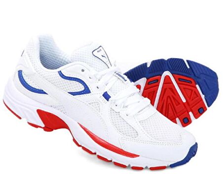 PUMA AXİS PLUS 90S BEYAZ ERKEK SPOR AYAKKABI 37028702 E-61