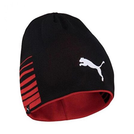 LIGA Reversible Beanie Puma Red-Puma Bla