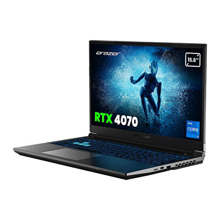 Erazer Deputy P60 MD62748 Intel Core i7-13620H 16GB 1TB SSD RTX4070 Freedos 15.6" FHD 144Hz Oyun Bilgisayarı