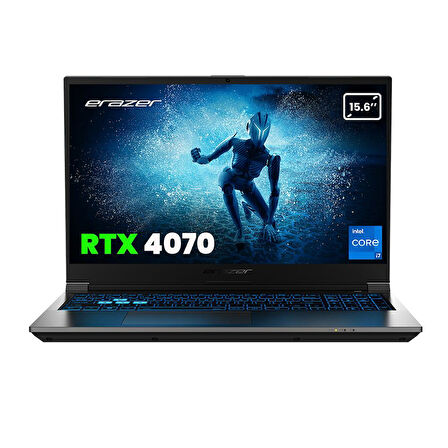 Erazer Deputy P60 MD62748-R32 Intel Core i7 13620H 32GB 1TB SSD RTX4070 FreeDOS 15.6" FHD 144Hz Oyun Bilgisayarı