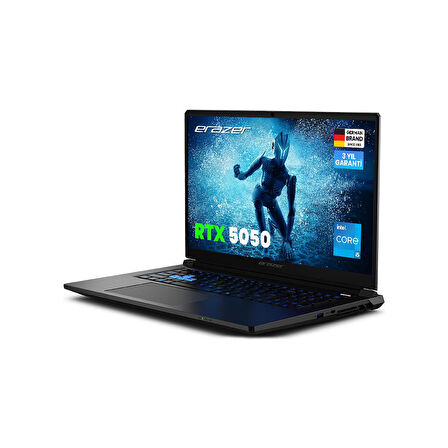 ERAZER Scout 15 E1 MD62765 Intel Core i5 13420H 16GB RAM 1TB SSD RTX5050 15.6" 144Hz FHD IPS Win11H Oyuncu Laptop