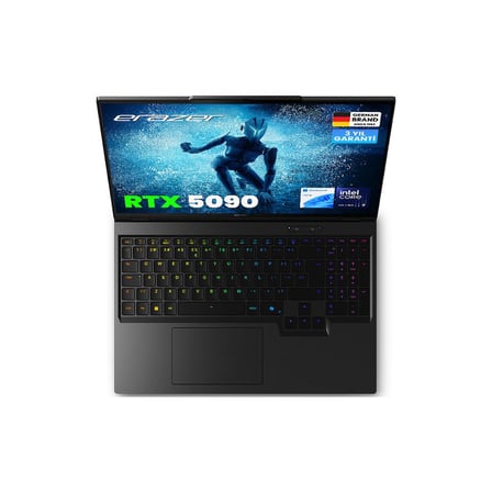 ERAZER Beast 16 X10 MD600093 Ultimate Intel Ultra 9 290HX 64GB RAM 2TB SSD RTX5090 16" 300Hz MiniLed QHD+ W11H Oyuncu Laptop