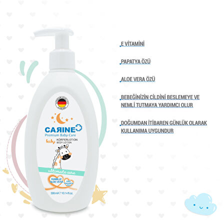 CARINE Bebek Vücut Losyonu 300 Ml