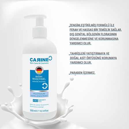 CARINE Genital Bölge Yıkama Jeli 300 Ml