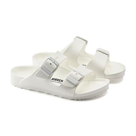 Birkenstock Arizona Eva Çift Bant Beyaz Kız Çocuk Terlik