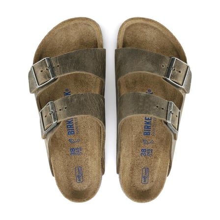 Birkenstock-Kadın-ARIZONA SFB FL WB-FADED KHAKI-Haki-1019377