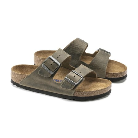 Birkenstock-Kadın-ARIZONA SFB FL WB-FADED KHAKI-Haki-1019377