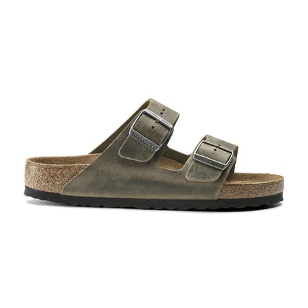 Birkenstock-Kadın-ARIZONA SFB FL WB-FADED KHAKI-Haki-1019377