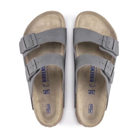 Birkenstock-Erkek-ARIZONA SFB BF-DESERT SOIL GRAY-Gri-1019668