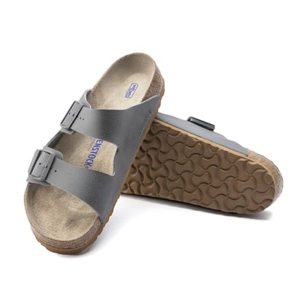 Birkenstock-Erkek-ARIZONA SFB BF-DESERT SOIL GRAY-Gri-1019668