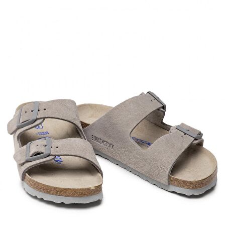 Erkek Terlik 1020557 Arizona Birkenstock SFB VL Stone Coin