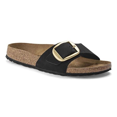 Birkenstock Madrid Big Buckle Terlik 1023373-Black