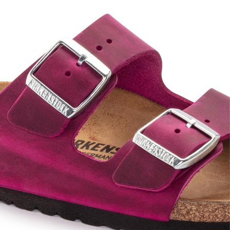 Birkenstock Arizona Leoi Kadin Terlik 1024133 Festival Fuchsia