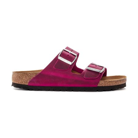 Birkenstock Arizona Leoi Kadin Terlik 1024133 Festival Fuchsia