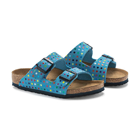 Birkenstock Arizona Kids Mf Digital Dots 1024341 Kız Çocuk Terlik