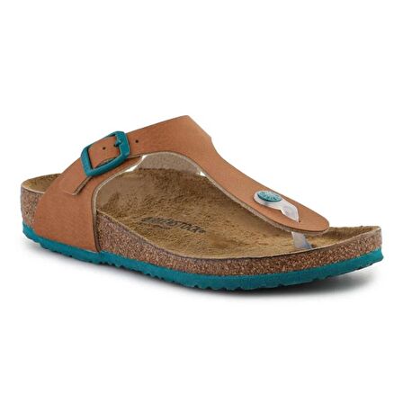 Birkenstock Gizeh BF Desert Soil Çocuk Terlik 1024327-Ginger Brown