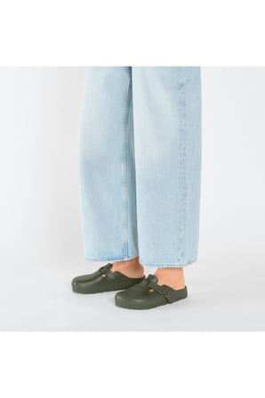 Birkenstock Boston Eva Haki Erkek Terlik 1026215