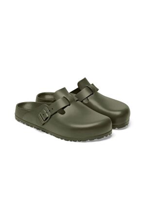 Birkenstock Boston Eva Haki Kadın Terlik 1026238