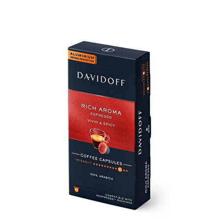Davidoff Rich Aroma Espresso 10'lu Kapsül Kahve
