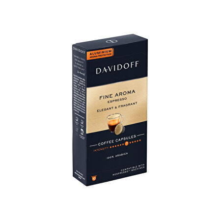 Davidoff Fine Aroma Espresso 10'lu Kapsül Kahve