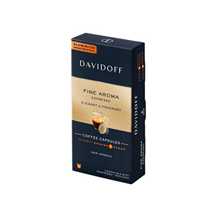 Davidoff Fine Aroma Espresso 10'lu Kapsül Kahve