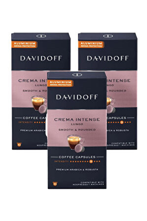 Davidoff Crema Intense Lungo Smooth &  Rounded Kapsül Kahve x 3 Adet