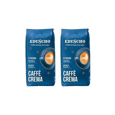 Tchibo 2 li Eduscho Crema Strong 500 GR