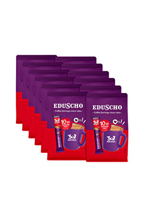 Tchibo Eduscho 3ü1 Arada 10lu Eko Paket ( 10*17,5 gr ) 175 gr x 12 Adet