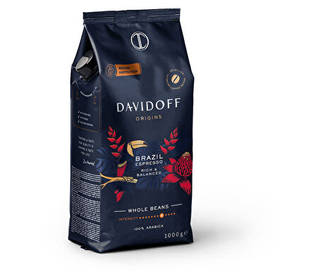 DAVIDOFF CAFÉ Origins Brazil - 1 kg Çekirdek Kahve