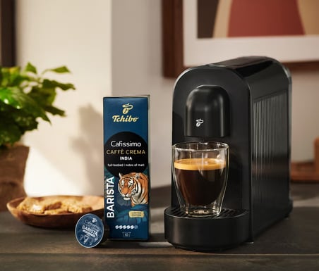 Tchibo Cafissimo Barista Caffe Crema India 10'lu Kapsül Kahve