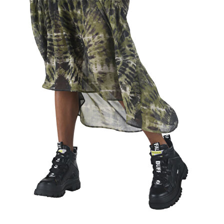 Kadın Bot 1622045 Buffalo ASPHA NC MID - VEGAN NAPPA - Black