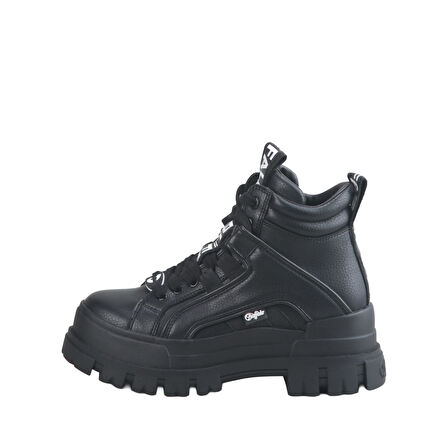 Kadın Bot 1622045 Buffalo ASPHA NC MID - VEGAN NAPPA - Black