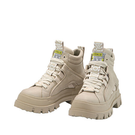 Kadın Oxford ( Klasik) 1622064 Buffalo ASPHA NC MID - VEGAN NUBUCK - Beige