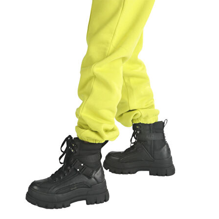 Kadın Oxford ( Klasik) 1622077 Buffalo ASPHA COM1 - VEGAN NAPPA/NYLON -  Black