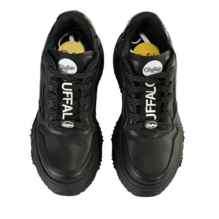 Kadın Oxford ( Klasik) 1630859 Buffalo BLADER ONE - VEGAN Nappa- Black