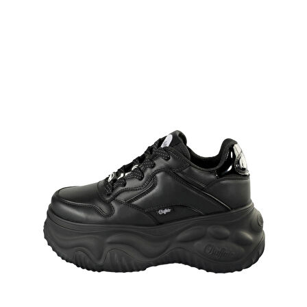 Kadın Oxford ( Klasik) 1630859 Buffalo BLADER ONE - VEGAN Nappa- Black