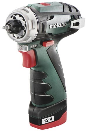 Metabo PowerMaxx BS Şarjlı Matkap 12 Volt + 41 Parça Aksesuar Seti 