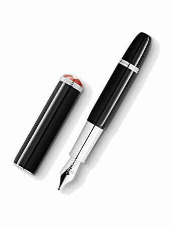 Montblanc Heritage Rouge et Noir Baby Special Edition Siyah Dolma Kalem M 127801